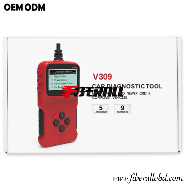 Professional Handheld EOBD OBD2 Diagnostic Tool for Cars