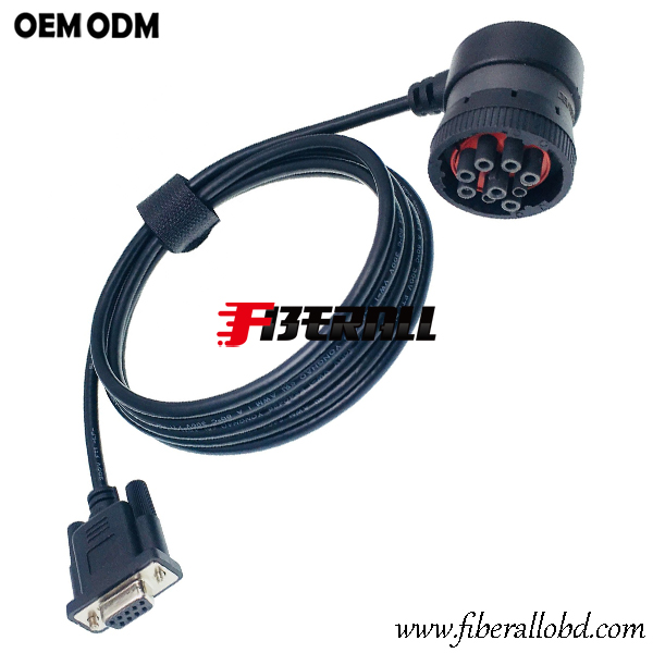 DB9 To J1939 Jumper Cable for Heavyduty Truck Buy J1939 Truck Jumper