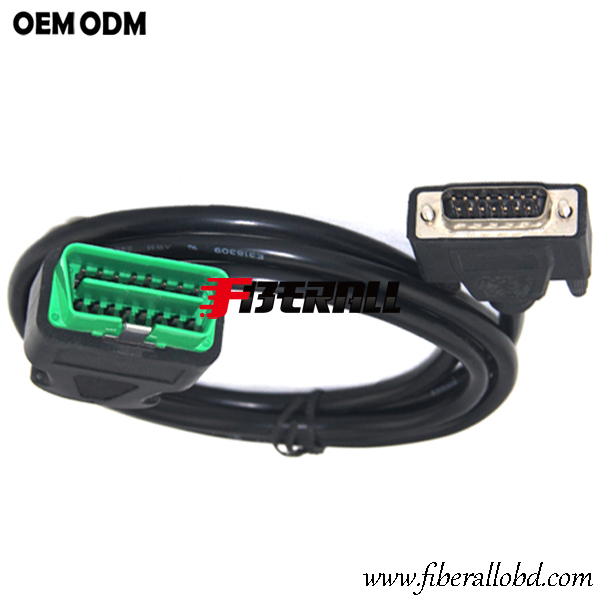 DB9P Male To OBD2 Auto Diagnostic OBD Cable